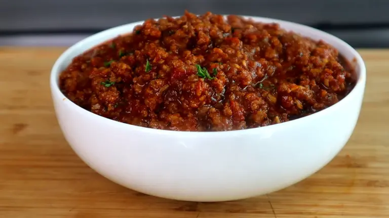 Spaghetti Meat Sauce Recipe amber menu