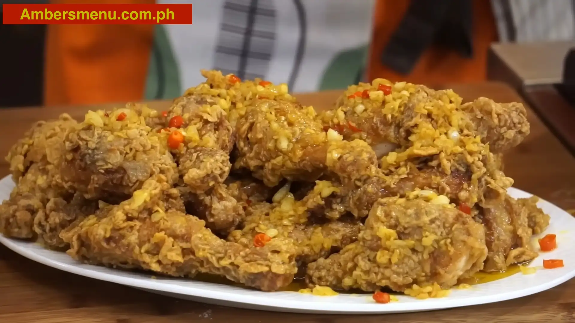 Buttered Fried Chicken 1 Amber's BUTTERED_CHICKEN! Amber menu