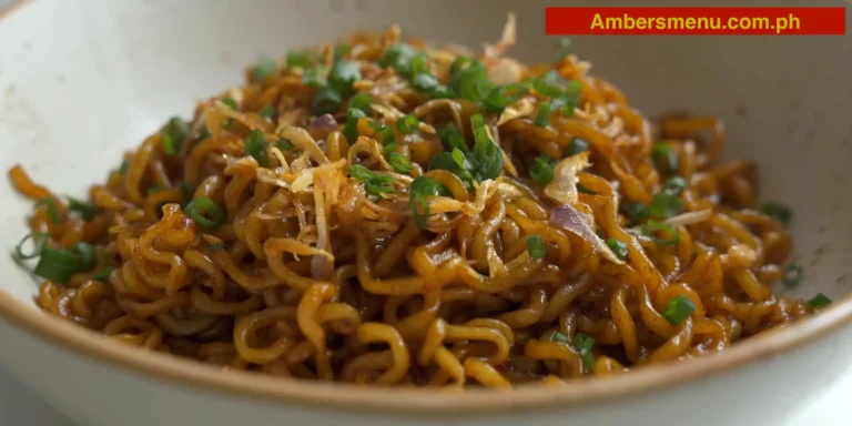 AMber's Spicy Oriental Noodles