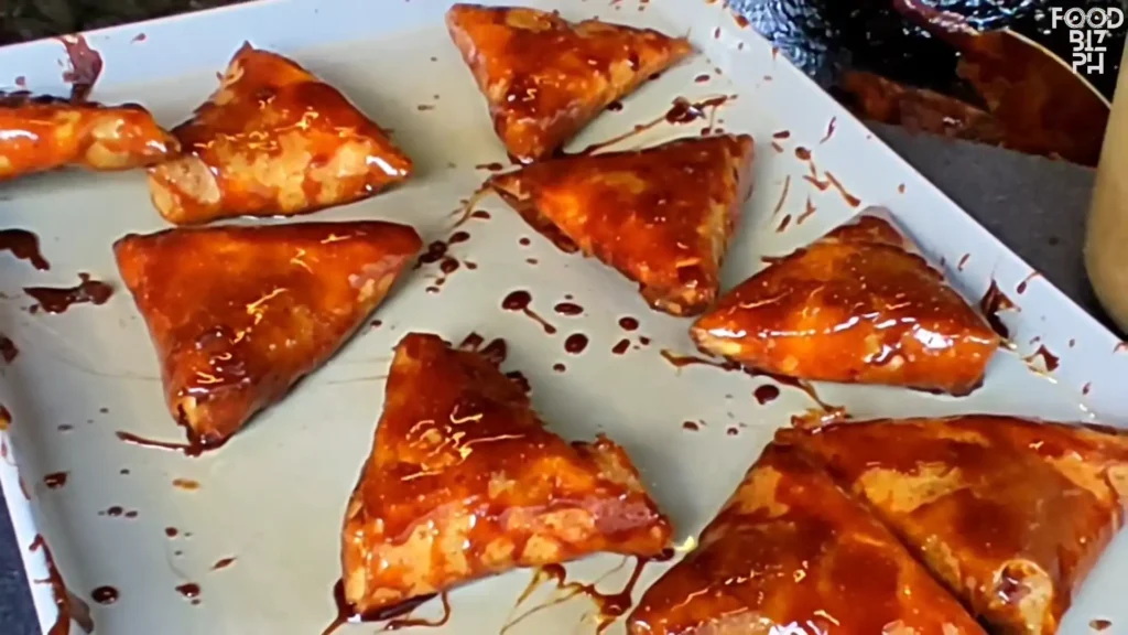 Turon Triangulo 2 Filipino Street Food _ Turon Triangulo Amber menu
