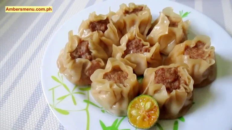 Pork Siomai with Shrimp 7 Pork Siomai With Shrimp